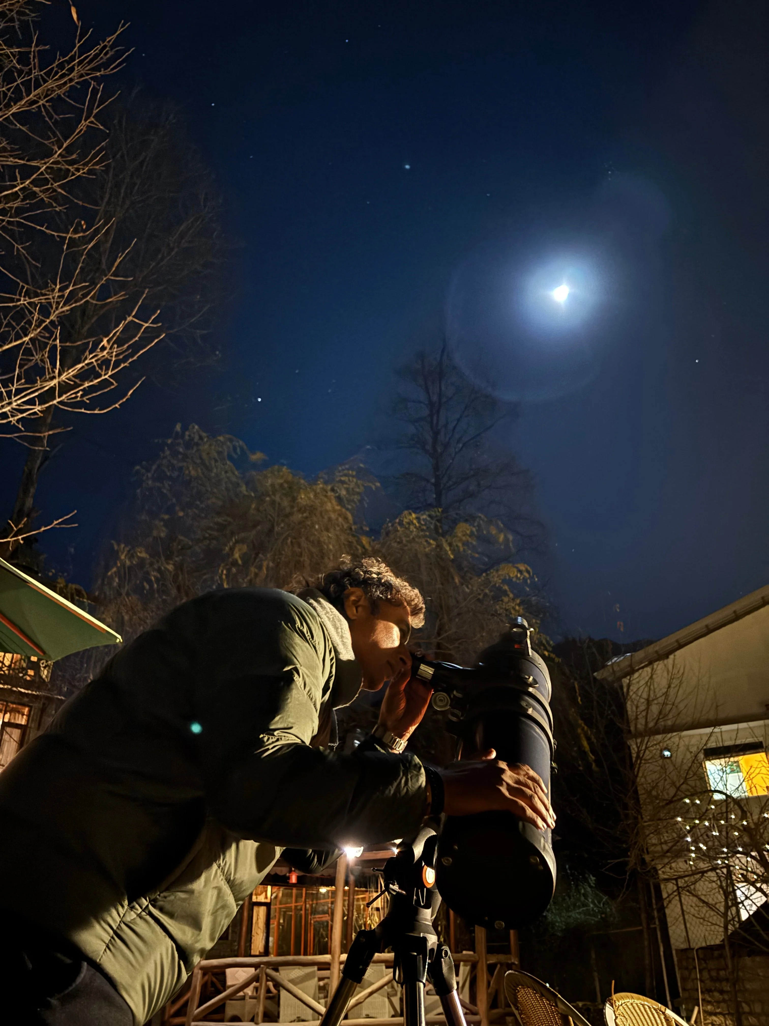 Stargazing Experience at The Water Willow by Vanavya, Manali